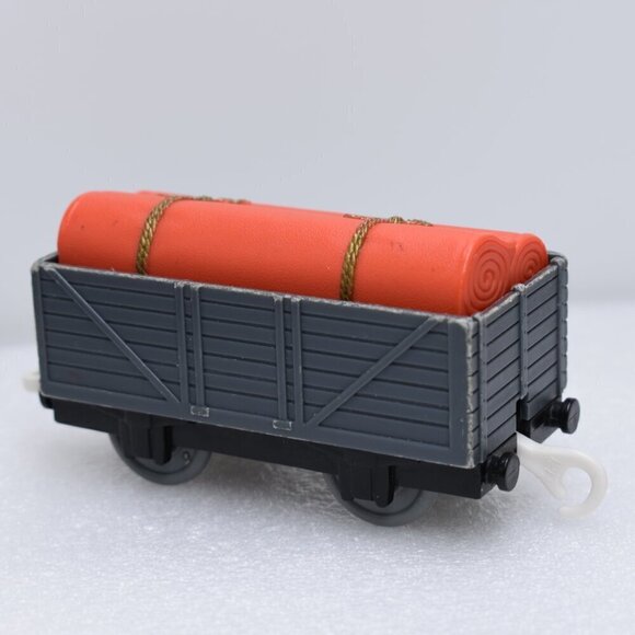Gray Orange Red Cargo Car Thomas the Train Trackmaster Tender Pull Along 2009 - Picture 4 of 7